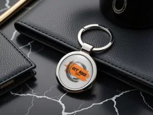 Coach Acrylic Keyfob Steel Pro Force